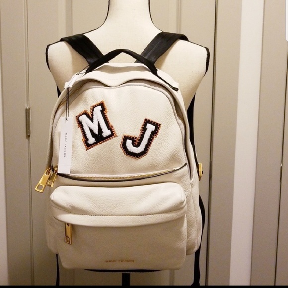 marc jacobs varsity leather backpack